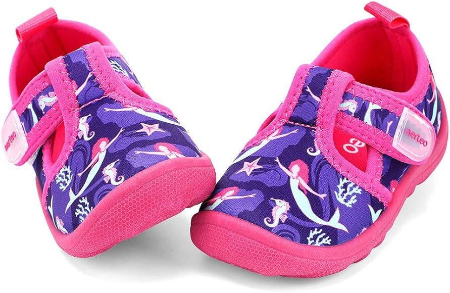 nerteo Boys Girls Cute Aquatic Water Shoes & Beach, Swim, Pool, Water Park & Toddler/Little Kid | Amazon (US)