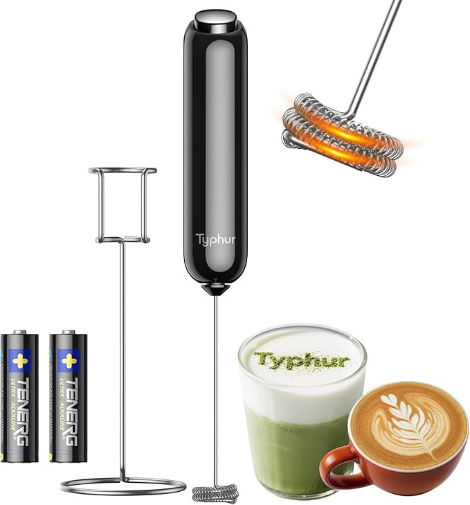 InstaWhisk Milk Frother with Variable Speed, Battery Operated Handheld Coffee Foam Frother Wand, ... | Amazon (US)