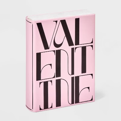 Valentine Jewelry Organizer Book - A New Day™ Pink/Black | Target