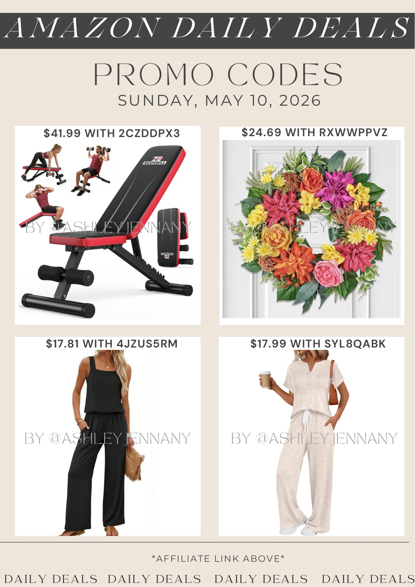 Amazon deals

#LTKSaleAlert #LTKMidsize #LTKHome