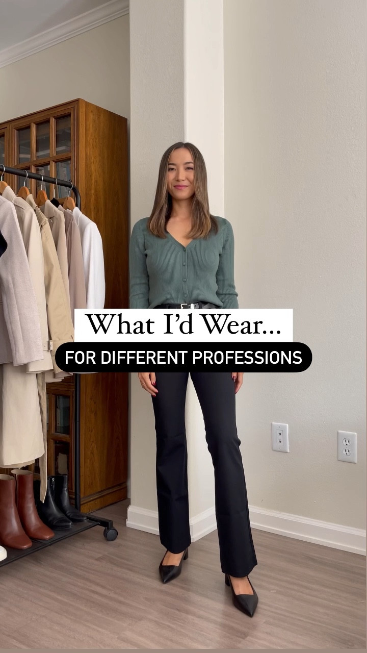 What I’d wear for different professions…styling the Pixie flare pants 
These are SO comfortable & a great budget friendly/workwear pant in general! Comes in multiple colors & inseam lengths. Wearing 0 petite

Linked a few other workwear staples from Old Navy // workwear, work outfit, business casual, smart casual

#LTKunder100 #LTKstyletip #LTKworkwear