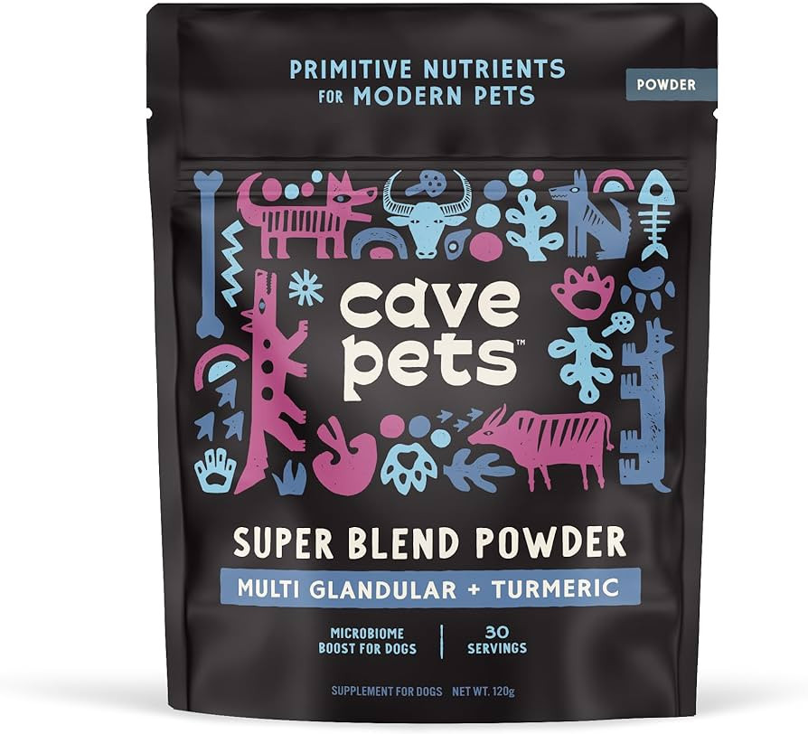Super Blend Powder, Dog Probiotic for Digestive Health and Microbiome Support, Multi-Glandular & ... | Amazon (US)