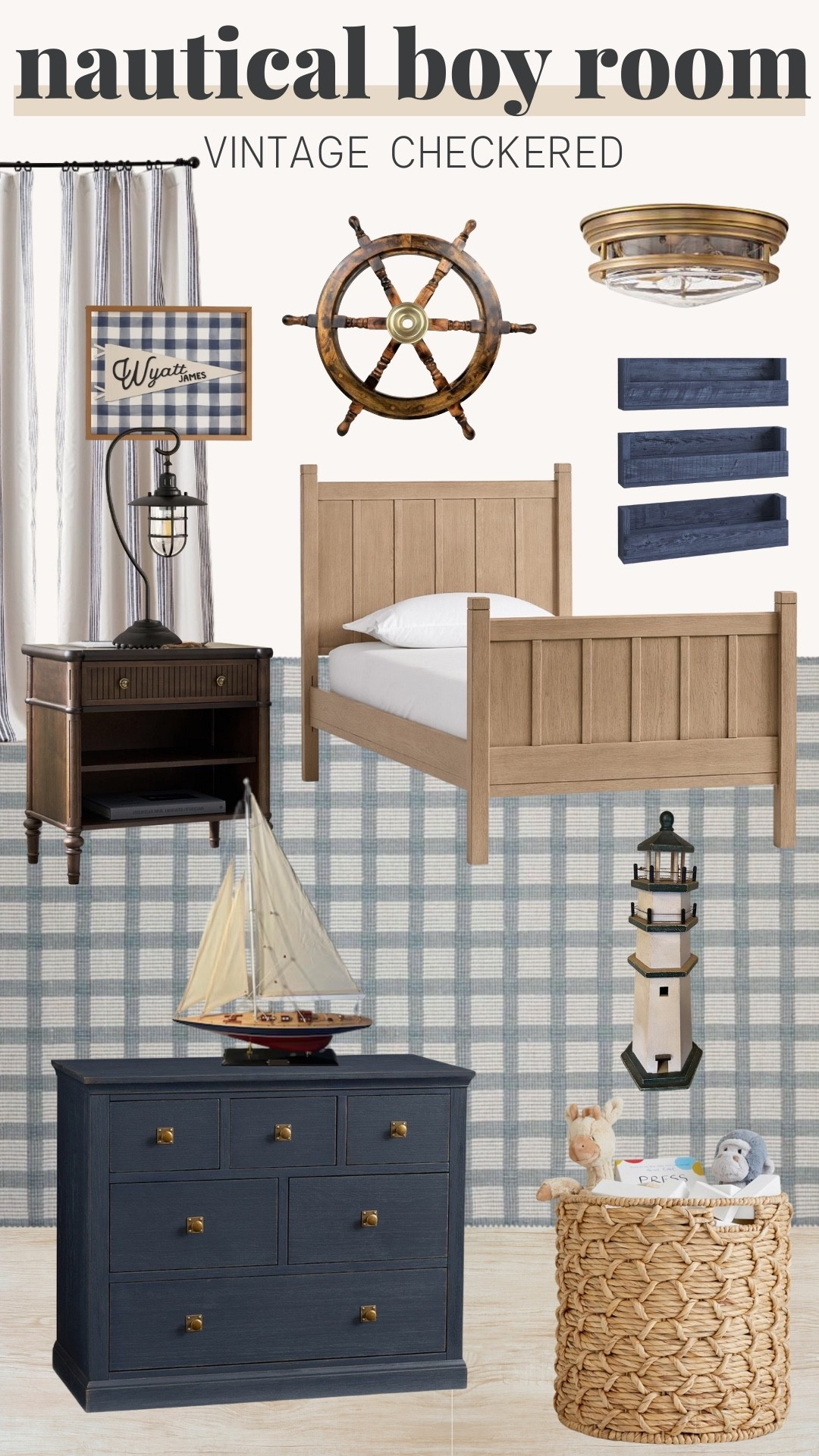 Nautical boy room- vintage checkered ideas! 


Rug, coastal home, boys, kids, vintage homes, curtains, beach house, light house, boat, shelves 

#LTKStyleTip #LTKKids #LTKHome