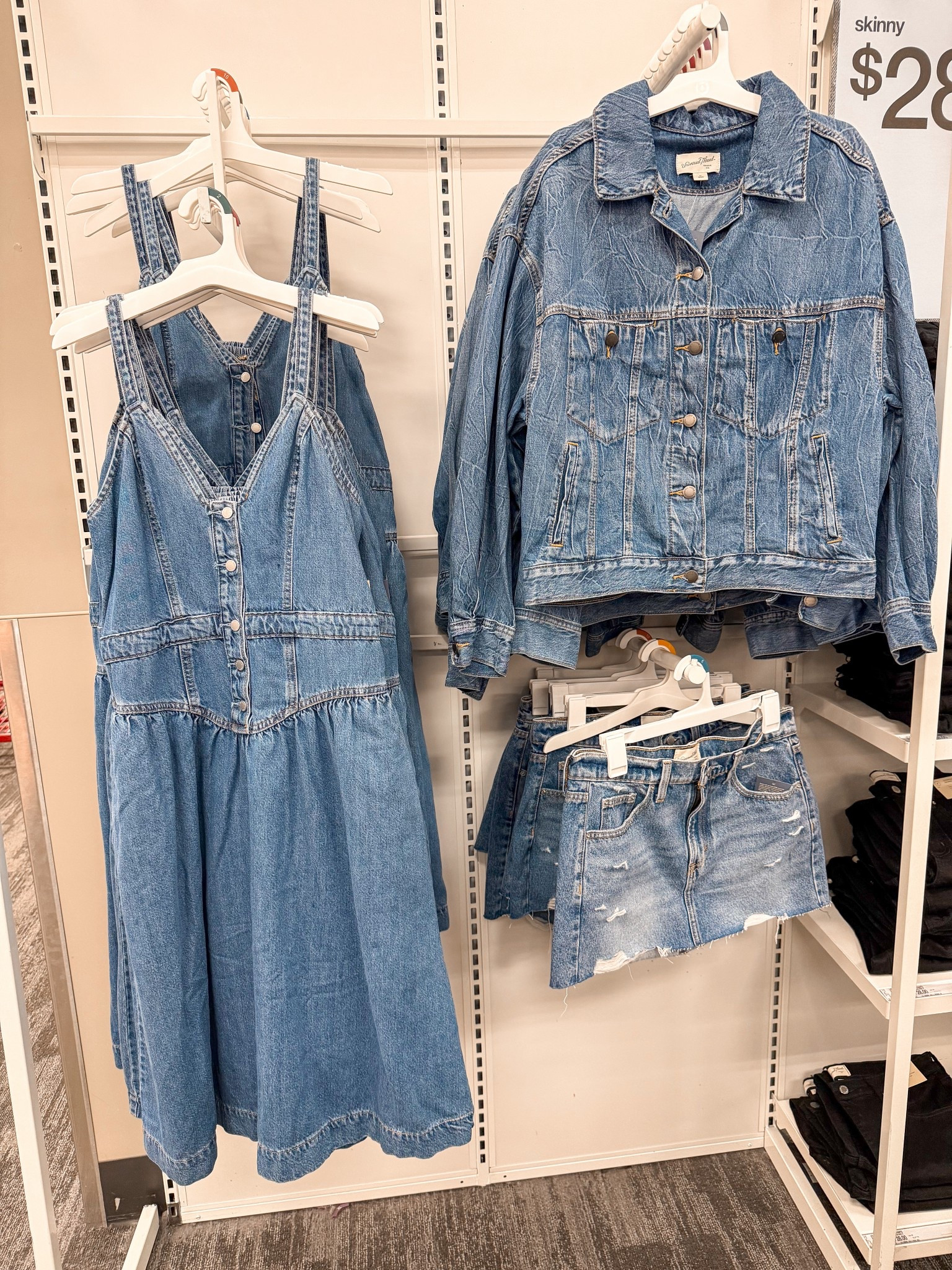 New denim at target!
Denim dress
Denim jacket 
Denim skirt 

#LTKootd