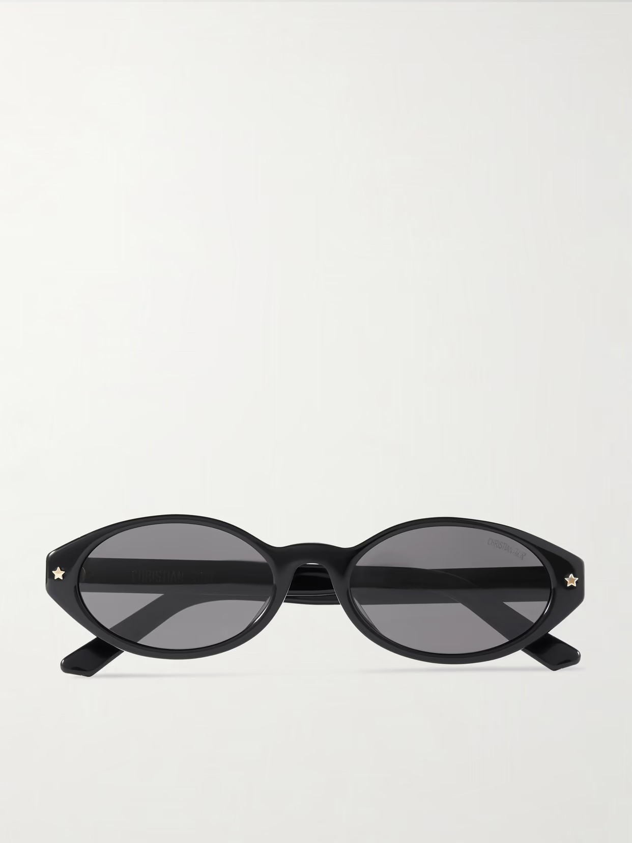 DIOR Eyewear - Diorpacific R1i Oval-frame Acetate Sunglasses - Black | NET-A-PORTER (US)