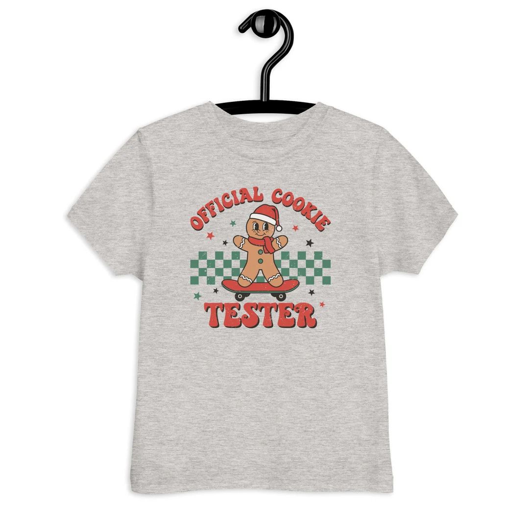 Official Cookie Tester T Shirt for Toddlers - Etsy | Etsy (US)