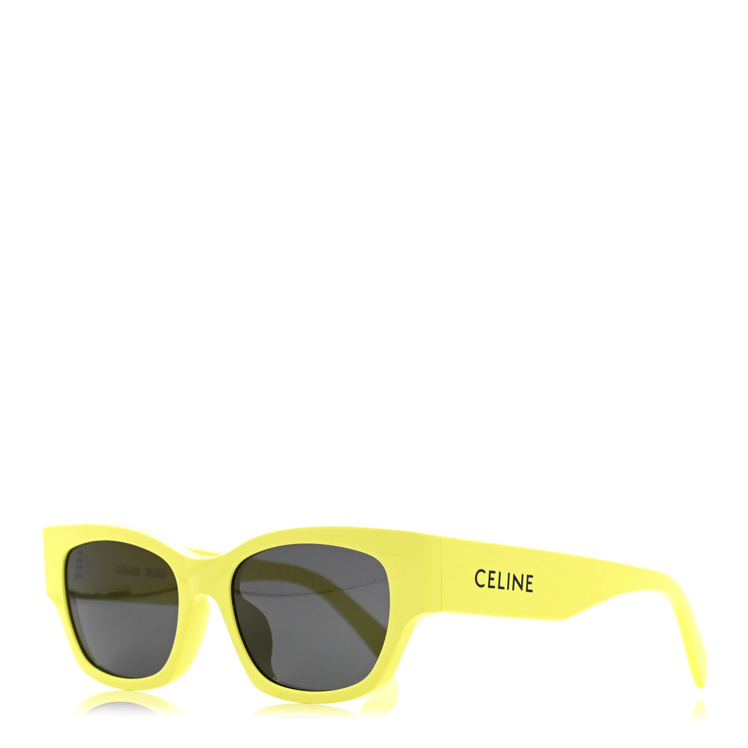 CELINE Acetate Cat Eye Sunglasses CL 40197U Neon Green | FASHIONPHILE | FASHIONPHILE (US)