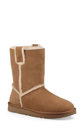 Classic Spill Seam Genuine Shearling Boot | Nordstrom Rack