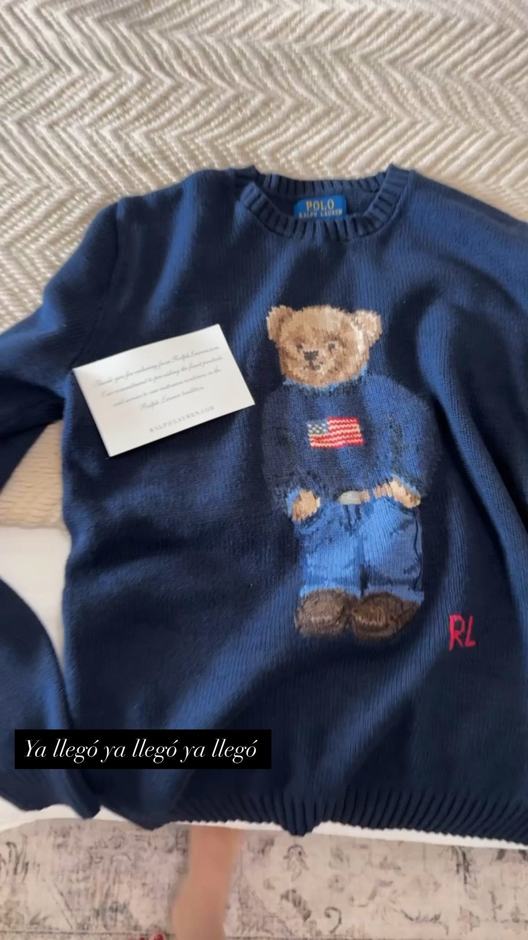 Ralph Lauren bear sweater in navy blue 

#LTKHoliday #LTKMidsize #LTKGiftGuide