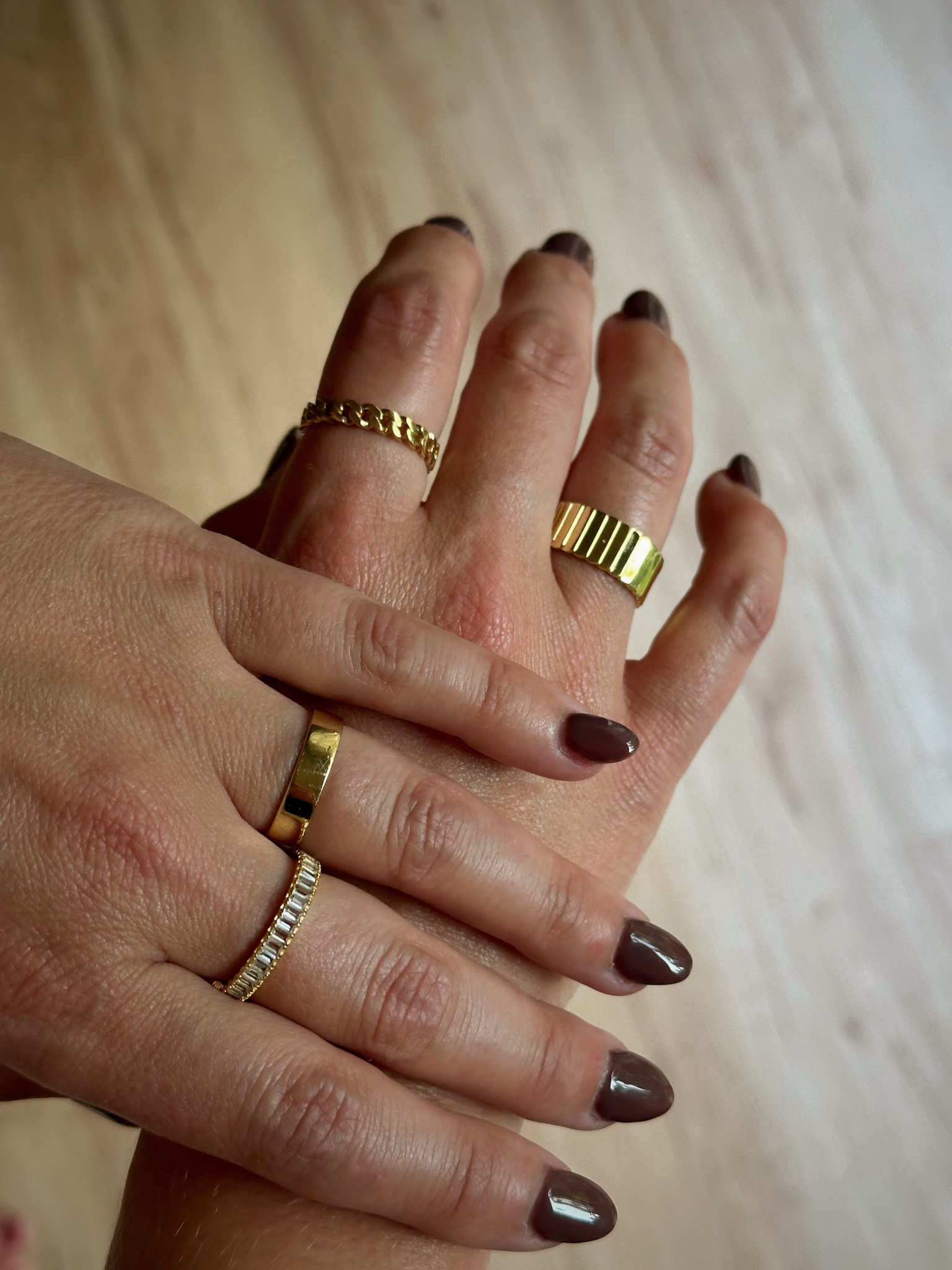 Aurate code: KACEY30

All 4 rings are from Aurate! Sooooo cutesy and on sale! 

#LTKSaleAlert #LTKStyleTip #LTKFallSale