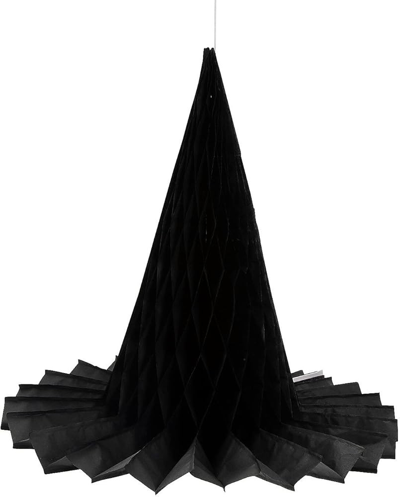 Fun Express Witch Hat Hanging Honeycomb Decorations – 6 Pieces | Amazon (US)