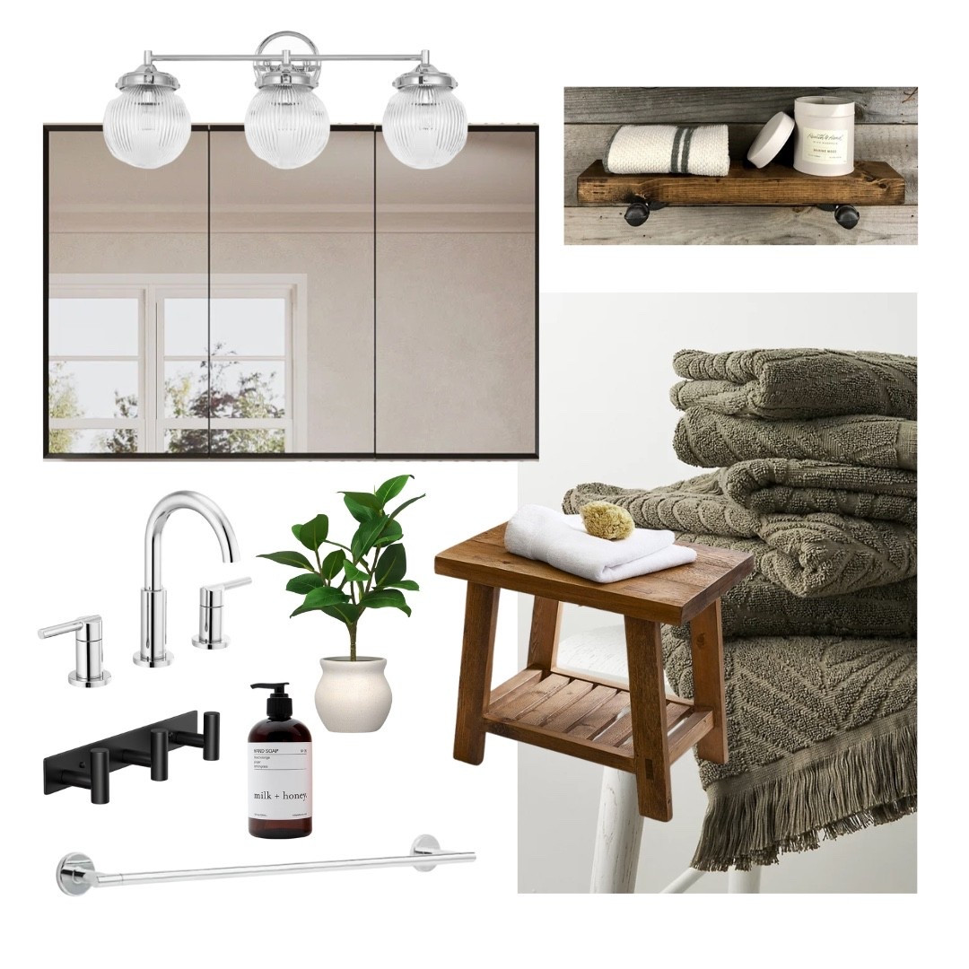 Bathroom Refresh
Chrome & Black Metals

#LTKHome