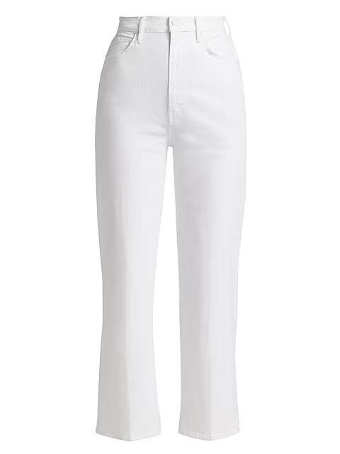 The Tunnel Vision Ankle High-Rise Stretch Crop Straight-Leg Jeans | Saks Fifth Avenue