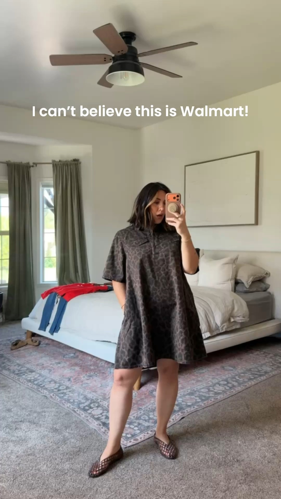 Size L in the dress :)
Looks like Abercrombie or Madewell but is Walmart! Only $25!

#LTKxWalmart #LTKMidsize #LTKootd