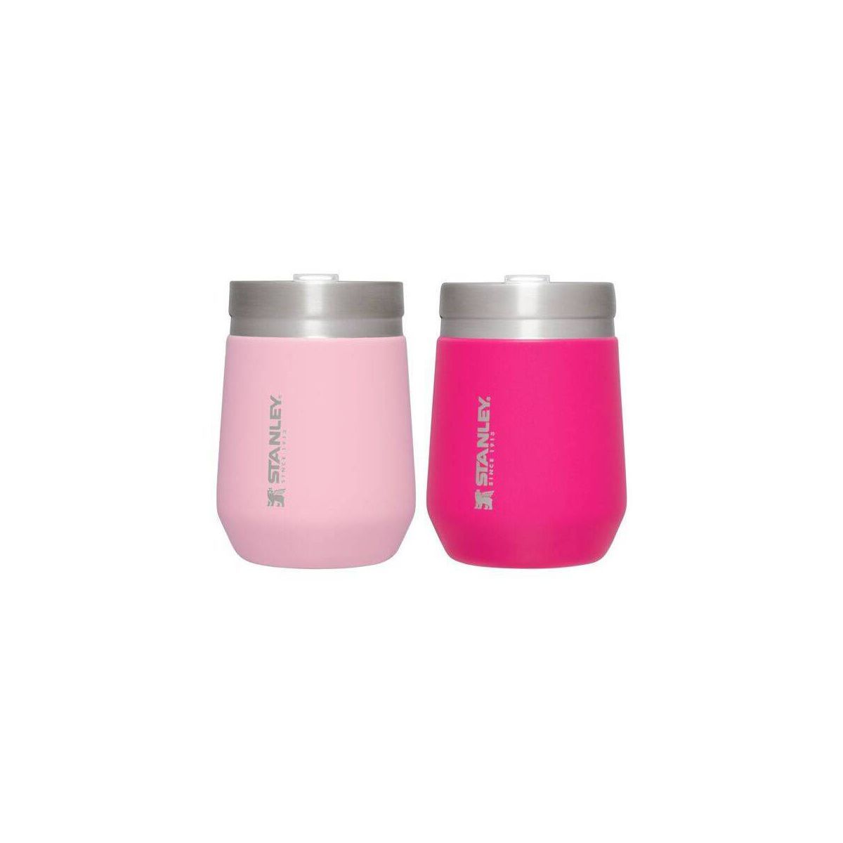 Stanley 2pk 10oz Stainless Steel Everyday Go Tumbler - Pink Vibes/Flamingo | Target