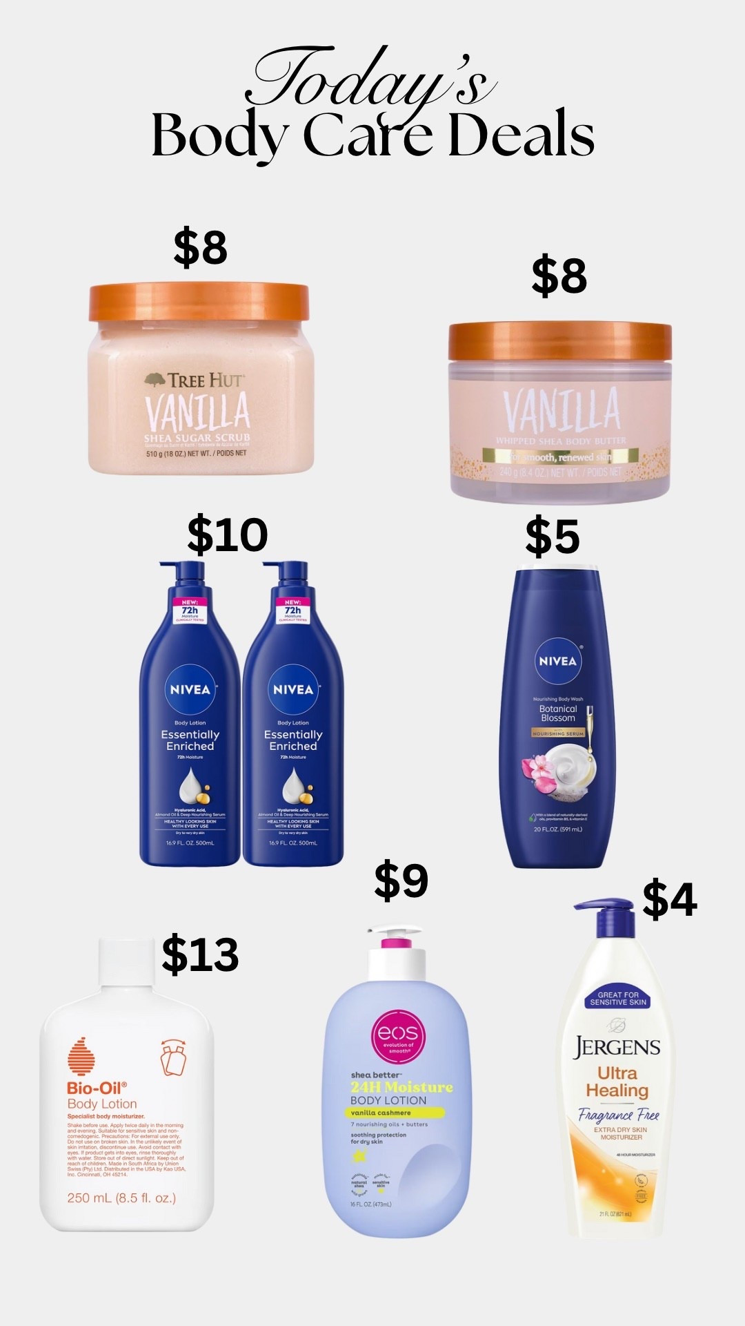 Body care deals for today ✨✨

#LTKHoliday #LTKGiftGuide #LTKSaleAlert