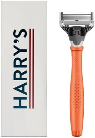 Harry's Razor for Men - Razor Handle and Razor Blade Cartridge - Shaving Gift Set for Him - Orang... | Amazon (US)