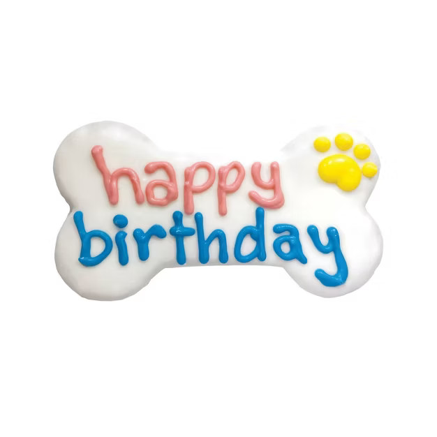 Molly's Barkery Birthday Dry Cookie with Apple and Cinnamon Flavor Dog Treats - 2.19oz | Target