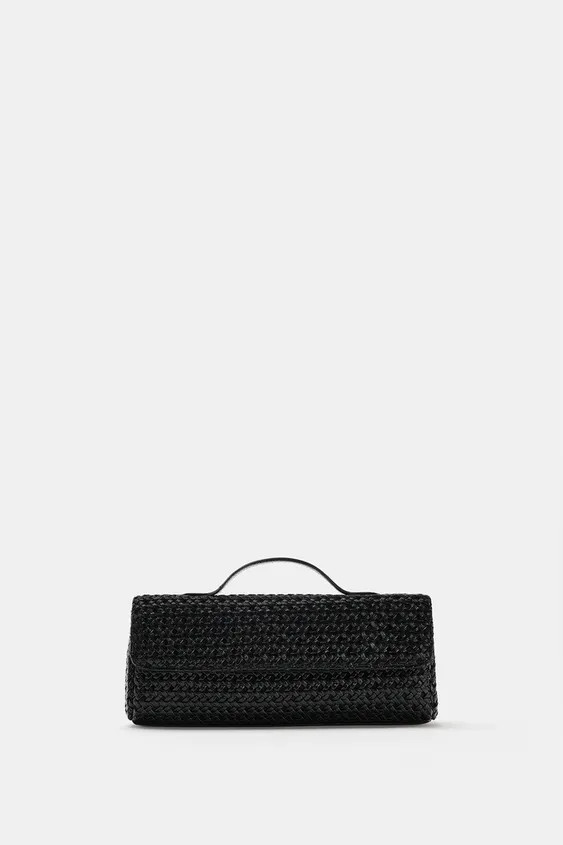 BRAIDED CLUTCH BAG | Zara UK