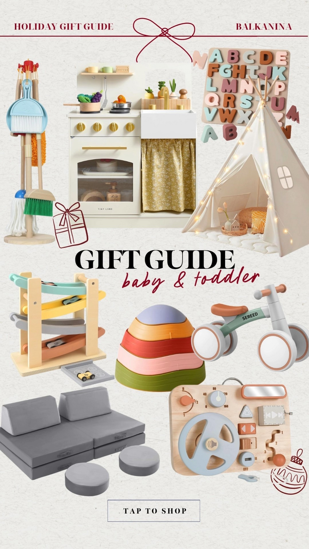 Gifts for the babies & toddlers in your life! Montessori style toys and some of our favorites over the years as the kids were growing up! Gifts they'll love! What to get your toddler or baby for Christmas.

Kids gift guides, toddler gift guide, Christmas gifts for kids, kids gift guide
 

#LTKSeasonal #LTKGiftGuide #LTKKids