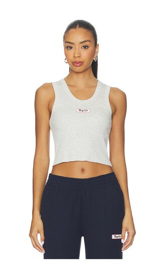 Name Em' Randy Tank Top in Heather Grey | Revolve Clothing (Global)