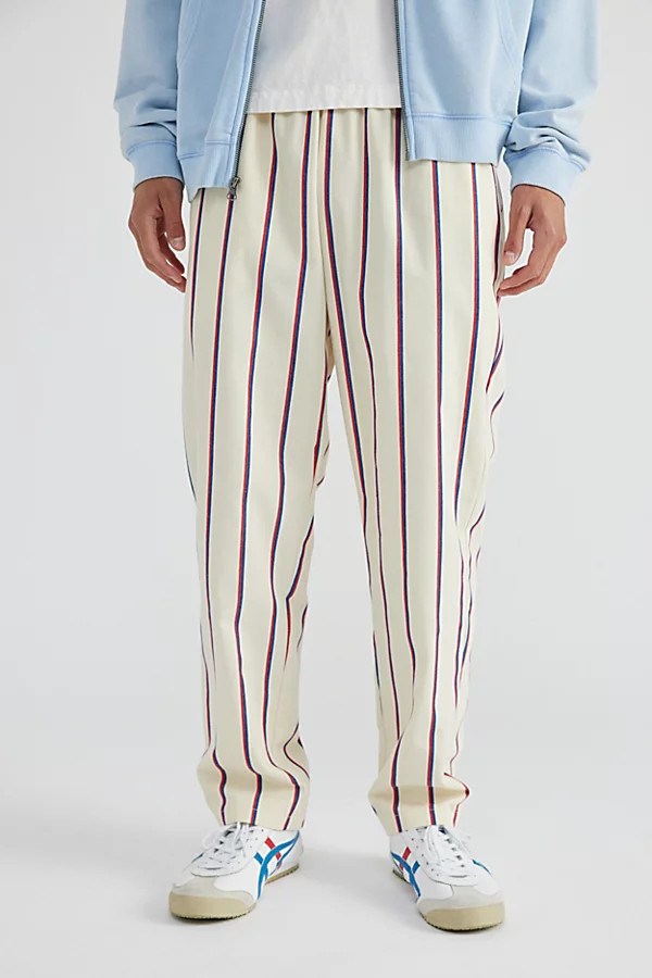 Cookman Striped Woven Chef Pant in Stripe French Blanc, Men's at Urban Outfitters | Urban Outfitters (US and RoW)