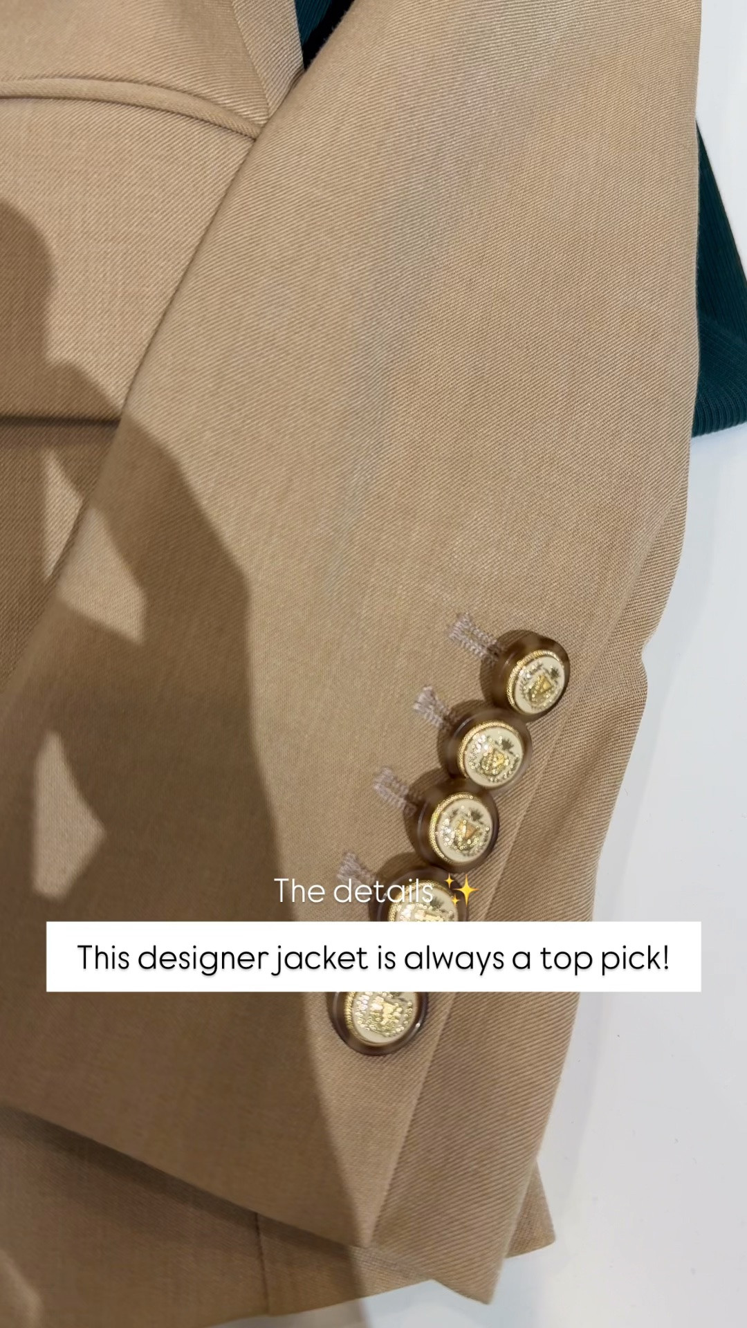 The buttons are so luxe!
Nordstrom Anniversary sale

#LTKSaleAlert
