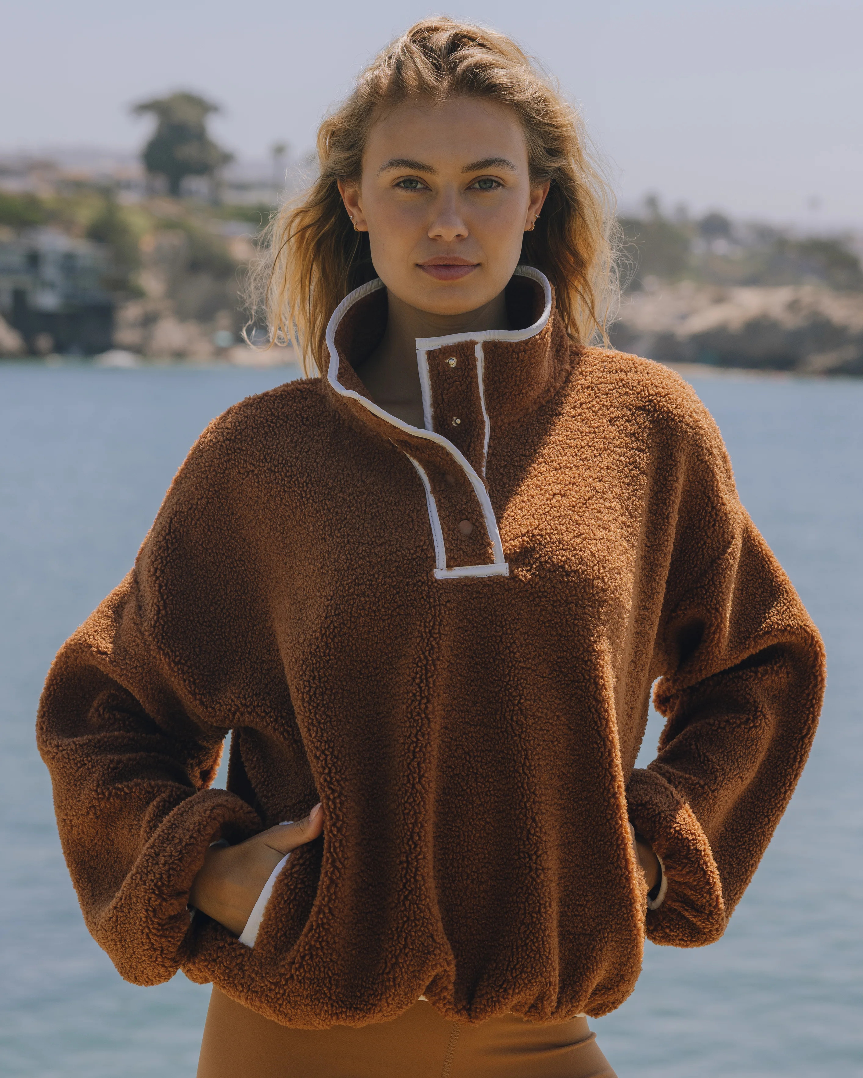 Sherpa Jacket - Mousse | Daily Drills LLC