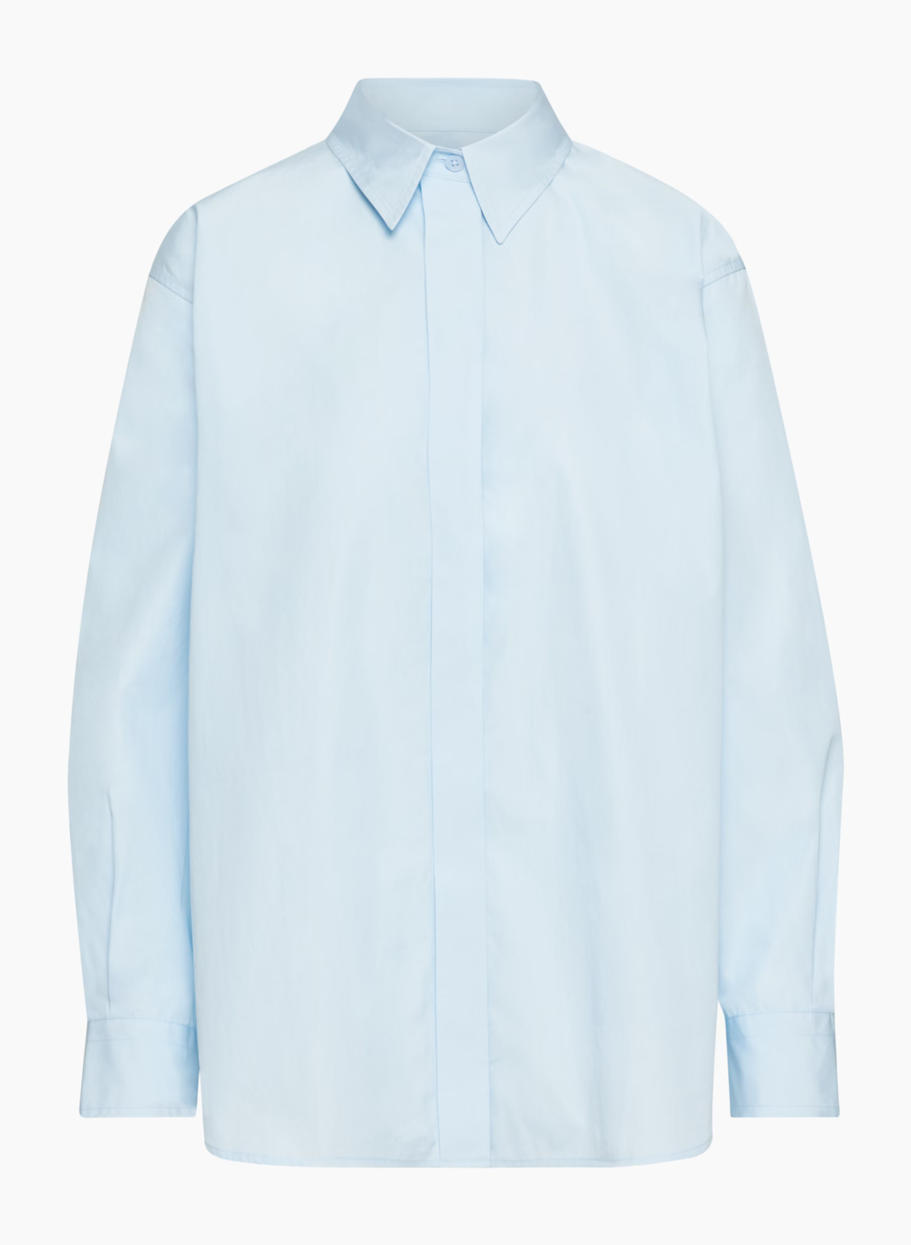NEW ESSENTIAL OVERSIZED POPLIN SHIRT | Aritzia