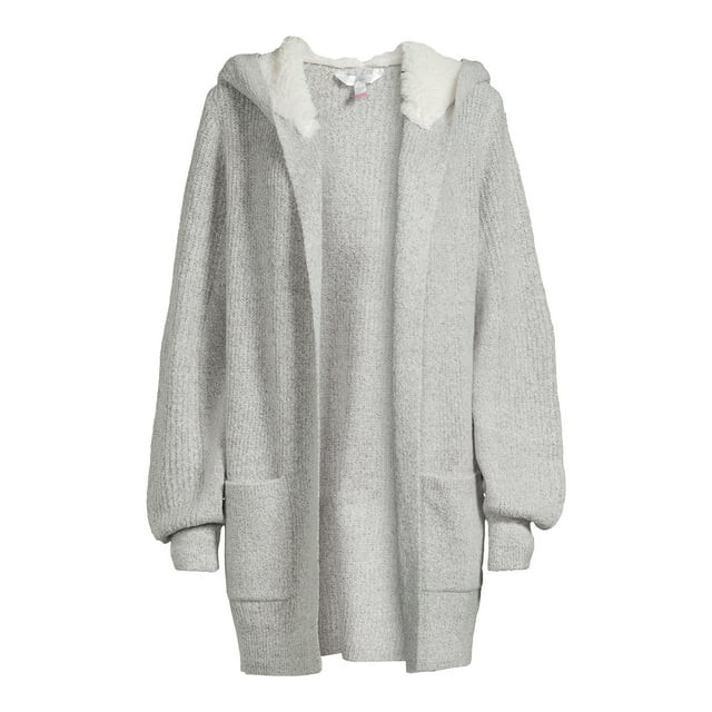 No Boundaries Juniors Solid Cardigan | Walmart (US)