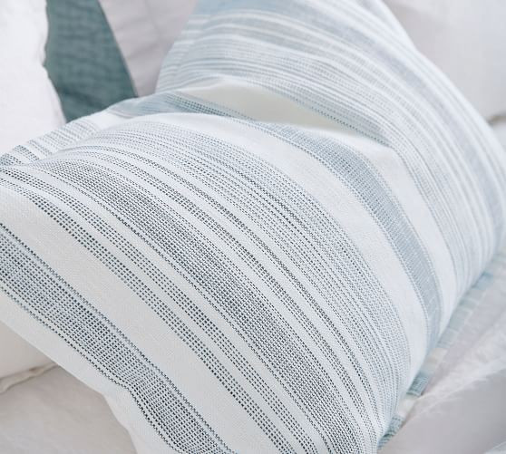 Hawthorn Striped Cotton Sham | Pottery Barn (US)