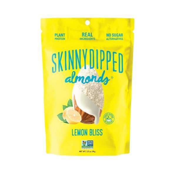 SkinnyDipped Lemon Bliss Almonds - 3.5oz | Target