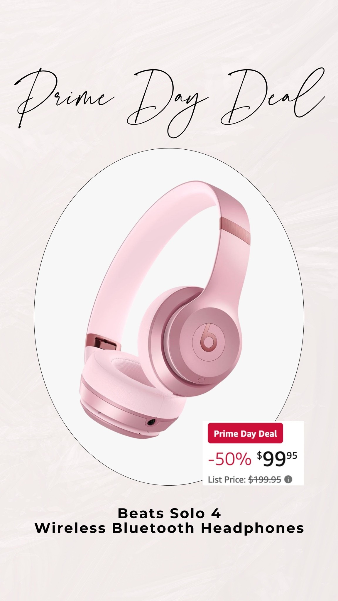 Prime day deal!!
Beats wireless headphones on sale

#primeday #amazonprimeday #primedeals #beats #wirelessheadphones
#earphones #pinkheadphones

#LTKSaleAlert #LTKActive