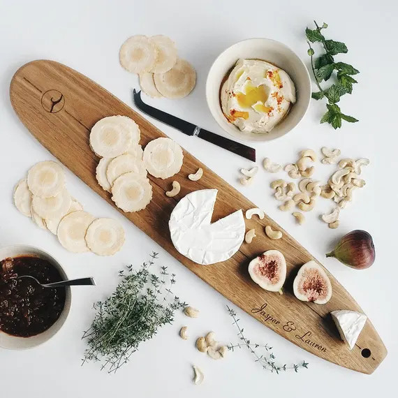 Personalised Longboard Australian Hardwood Serving Platter | Etsy (US)