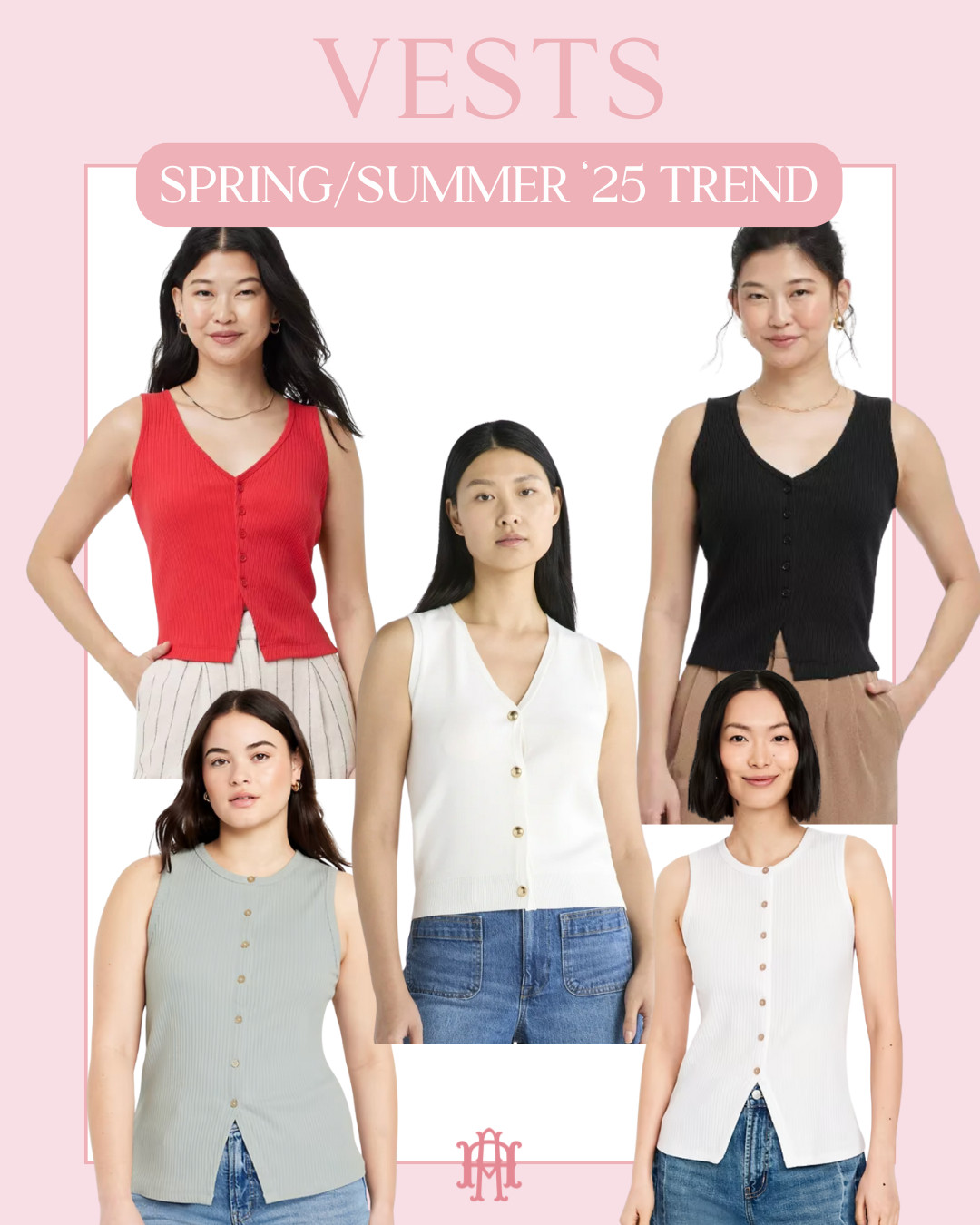 🌸 Spring & Summer Fashion Trends 2025 ✨TREND: SWEATER VESTS

 Ready to refresh your wardrobe with this season’s must-have styles? I just shared a brand new YouTube video breaking down the top wearable fashion trends for Spring & Summer 2025 — featuring affordable finds from Walmart, Target, Old Navy and more!💛 Whether you’re dressing for everyday errands, work, vacation, or special occasions — this video has you covered with classic, fun, and flattering styles you’ll actually wear for Spring Summer 2025. 🎥 shop everything linked here on LTK! #LTKSpring #LTKSummer #SpringFashion2025 #SummerStyle2025 #MomStyle #AffordableFashion #LTKTrends #WearableTrends #MidsizeFashion #WalmartFashion #TargetStyle #OldNavyStyle #EverydayStyle #VacationOutfits #CapsuleWardrobe #PreppyStyle #ClassicStyle #ChicAndCasual #vests #summertrend 

 #LTKSeasonal #LTKFindsUnder50 #LTKFindsUnder100