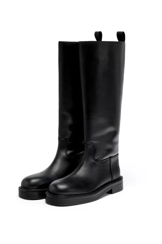 LEATHER BOOTS LIMITED EDITION | Zara DE