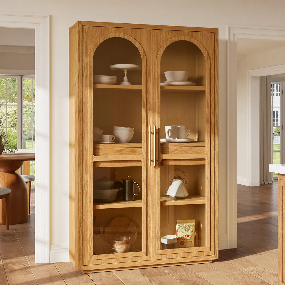 Lira 47" Oak Cabinet | Hernest