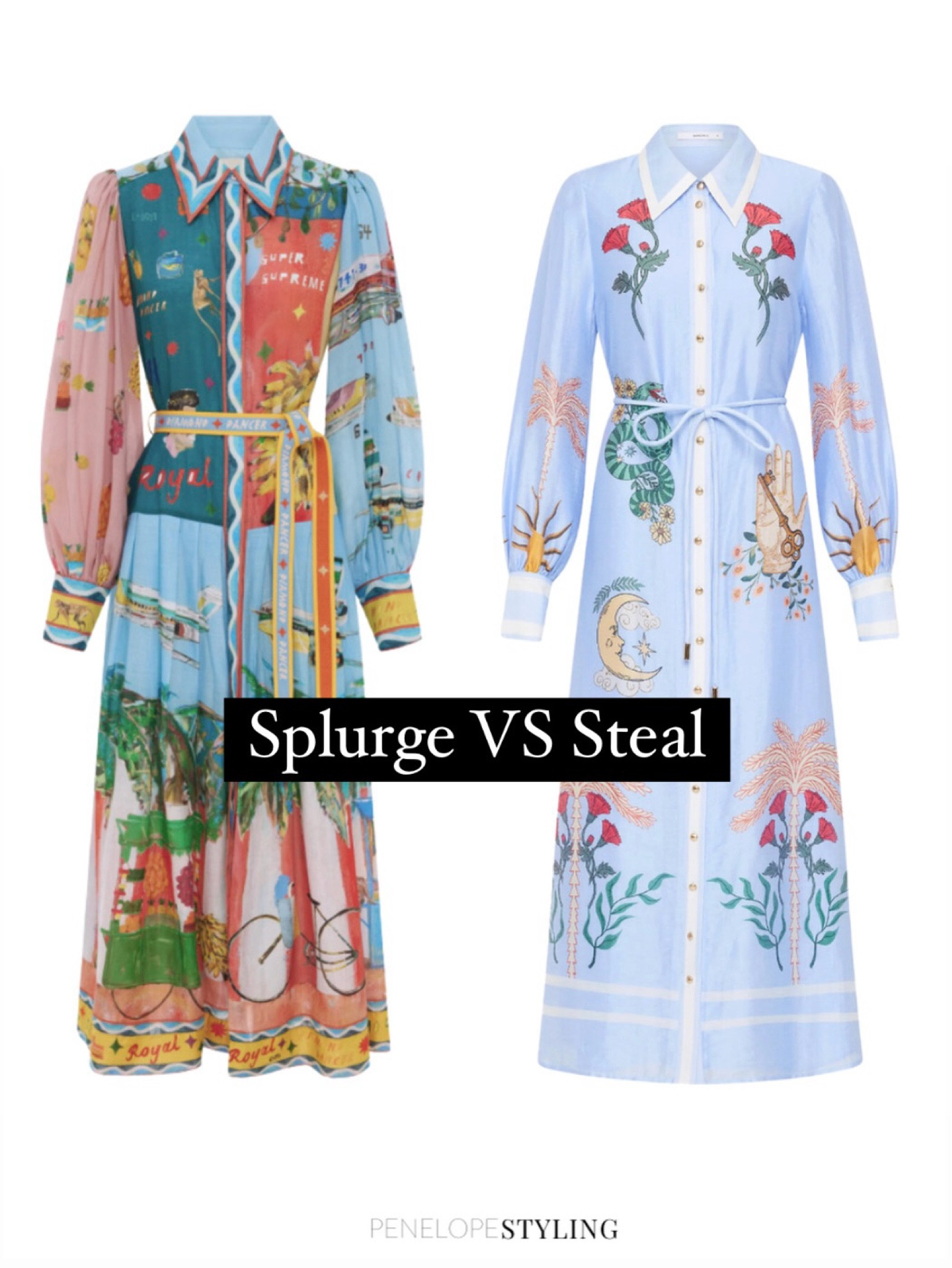 SHIRT DRESS ↔️ One is $690, the other is $239… but be quick this will sell out soon! Print is also available in a shirt… see links below. 
Tencel/linen blend, size 6-18

#splurgeVSsteal #shoppingtips #shopthelook #shirtdress #printeddress #colourfuldress #ltkaustralia #ltkstyletip

#LTKaustralia #LTKpartywear #LTKwedding