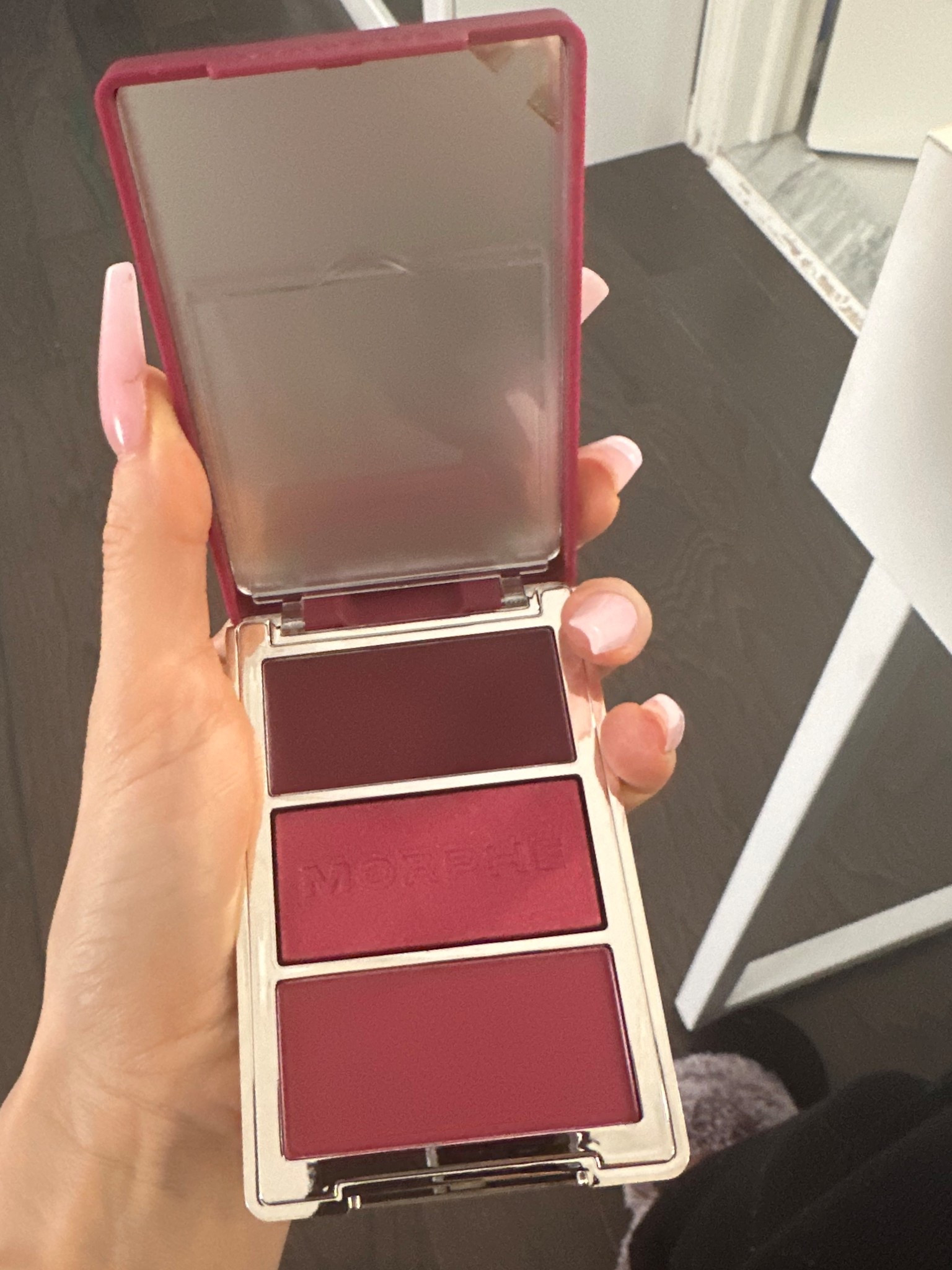 Been using this MORPHE trio blush in color WINE & DINE since I got it! 
#makeupgirl 

#LTKFindsUnder100 #LTKStyleTip #LTKBeauty