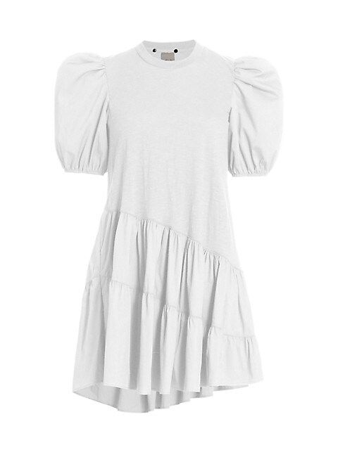Caitlin Puff-Sleeve Mini Dress | Saks Fifth Avenue
