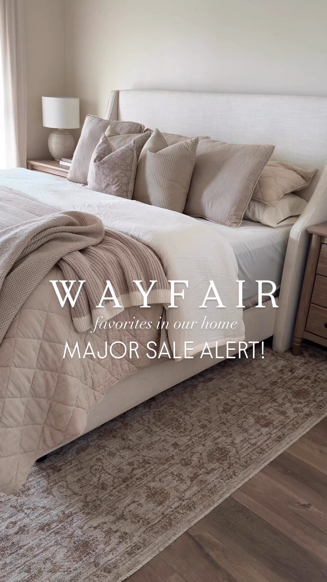 Wayfair favorites in our home on sale for Way Day! Love and recommend all of these!

Upholstered bed, bed, area rug, neutral rug, nightstand, table lamp, dresser, arched mirror, sideboard 

#LTKSaleAlert #LTKHome