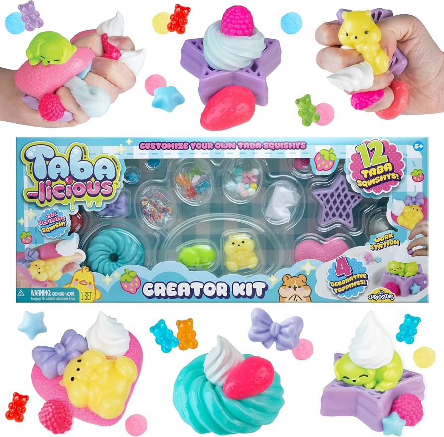 ORB Tabalicious TABA Squishy Creator Kit - 12 Fun TABA Squishies and 4 Types of Decoration to Mix... | Amazon (US)
