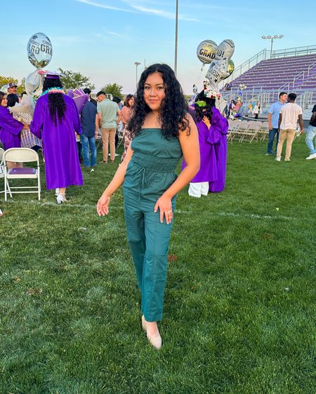 Jumpsuit is old Target but linked some other cute options. I threw this jumpsuit for a high school graduation. My espadrilles are from Castañer and they run tts. I am wearing a size 7. I also linked some affordable options. 

Her Current Obsession, summer outfit, summer style

#LTKU #LTKStyleTip #LTKShoeCrush
