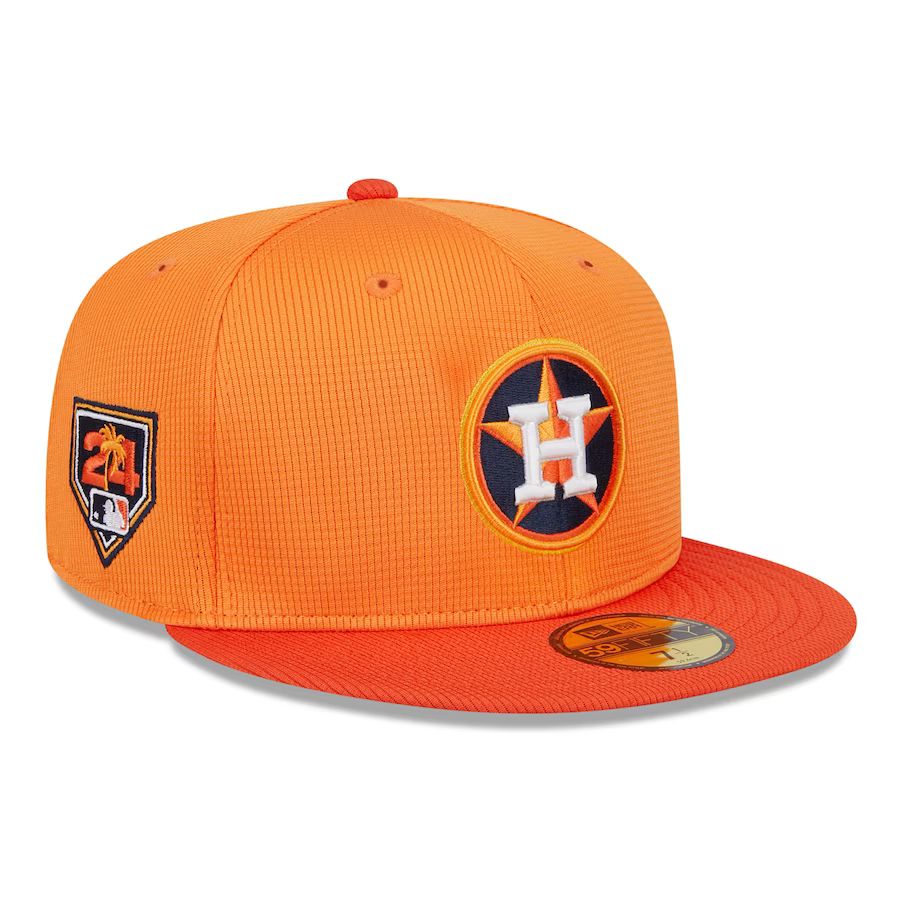 Houston Astros New Era 2024 Spring Training 59FIFTY Fitted Hat – Orange | Lids