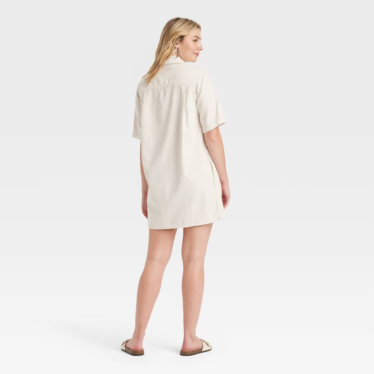 Women's Short Sleeve Mini Shirtdress - Universal Thread™ | Target