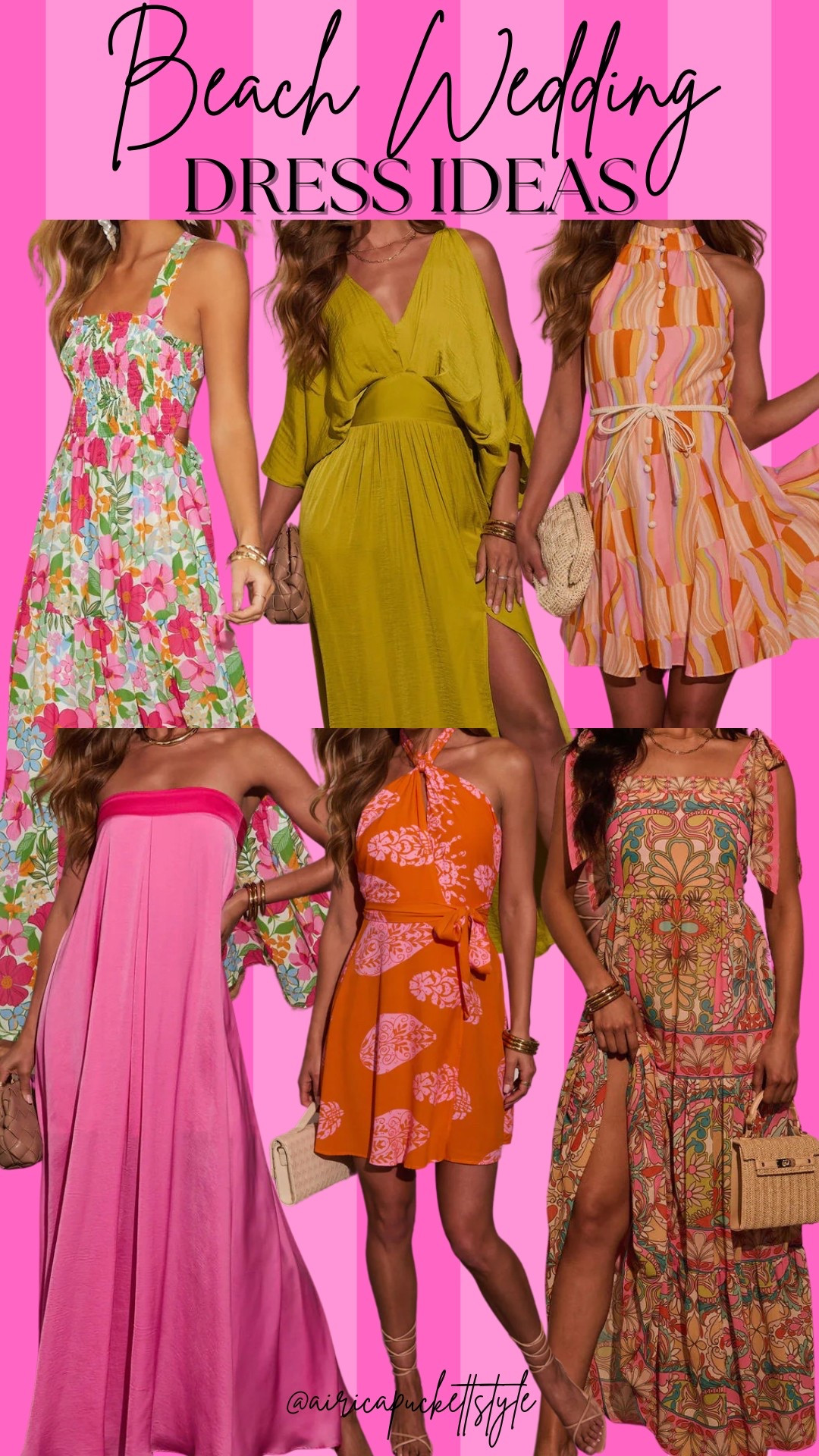 Use discount code AIRICA30 to save 

Wedding guest dresses | beach weddings | colorful looks 

#LTKParties #LTKWedding #LTKStyleTip