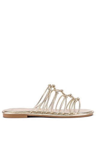 Authentic Sandal in Gold | Revolve Clothing (Global)
