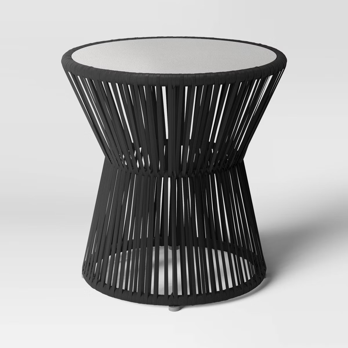 Mackworth Patio Accent Table Black - Threshold™ | Target