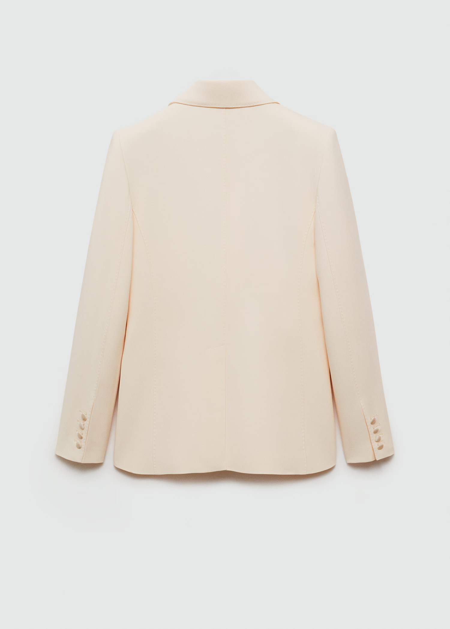 Structured jacket with satin lapels - Women | MANGO United Kingdom | MANGO (UK)