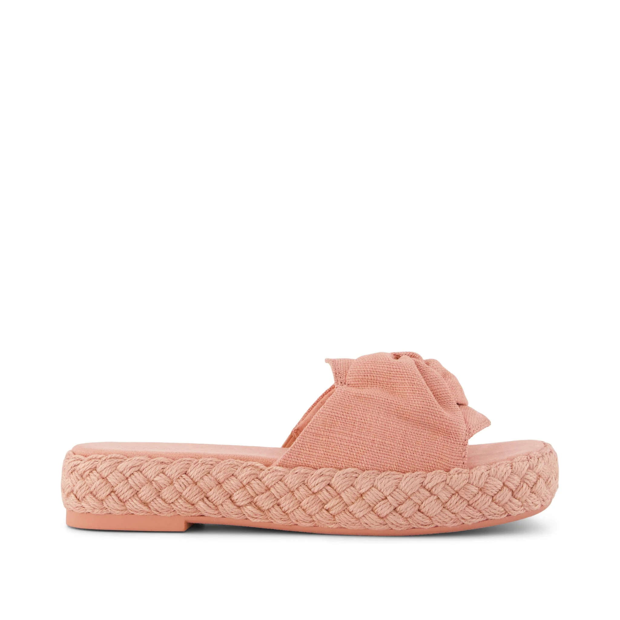 Womens Abby Slide Flatform Espadrille Sandal Bloom Heritage Canvas | Toms EMEA